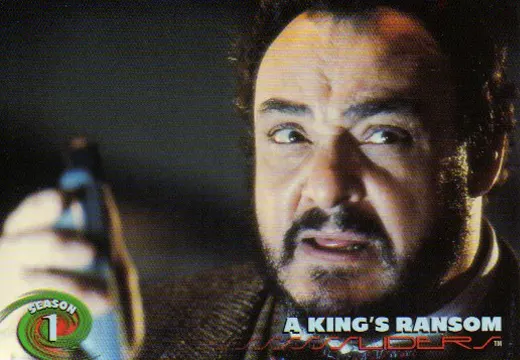 Sliders Inkworks A King's Ransom from the episode the Prince of Wails